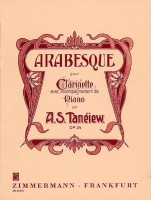 Arabesque op. 24 pour clarinette avec piano