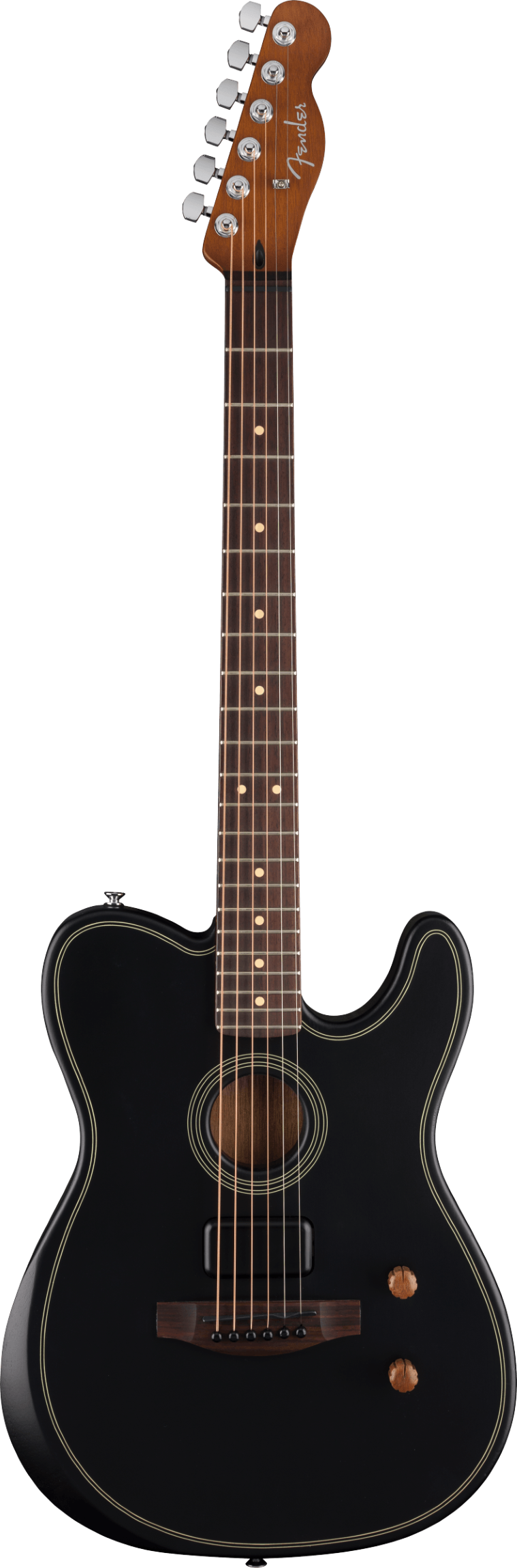 Fender Acoustasonic Standard Telecaster, Black