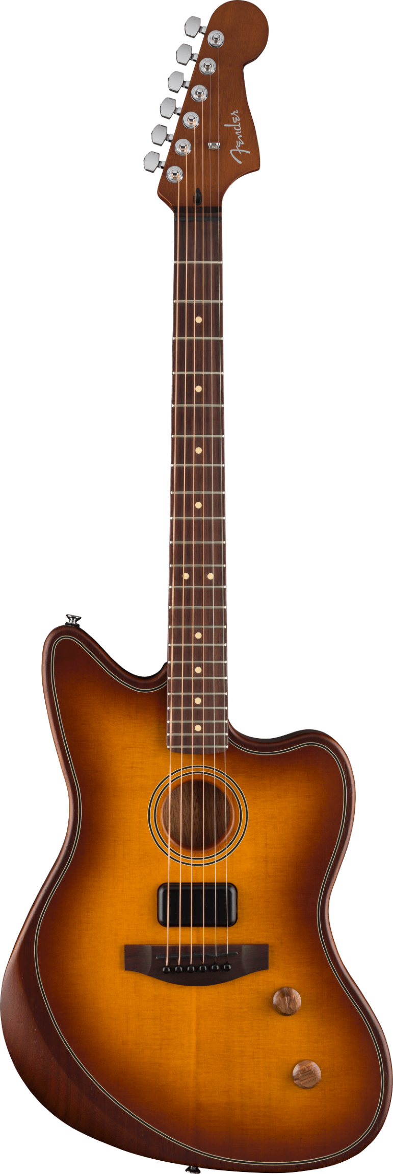 Fender Acoustasonic Standard Jazzmaster, Honey Burst