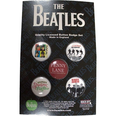 Pins The Beatles Button Badge Pack: Beatles Liverpool