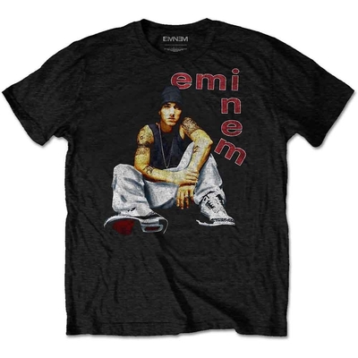 T-shirt Eminem Unisex T-Shirt: Letters (Black) Taille M
