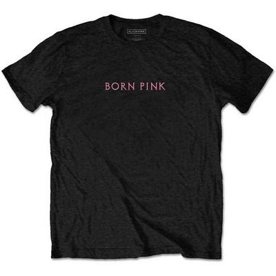 T-Shirt BlackPink Unisex T-Shirt: Born Pink (Black) Taille XL