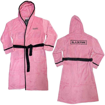 Peignoir BlackPink Unisex Bathrobe: Logo (Pink) Taille M/L