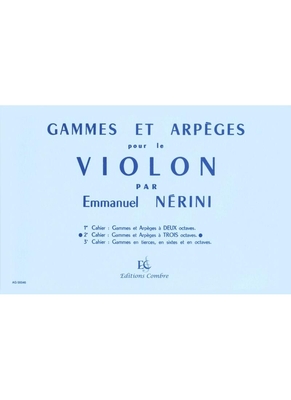 Gammes et arpèges vol.2 Violon