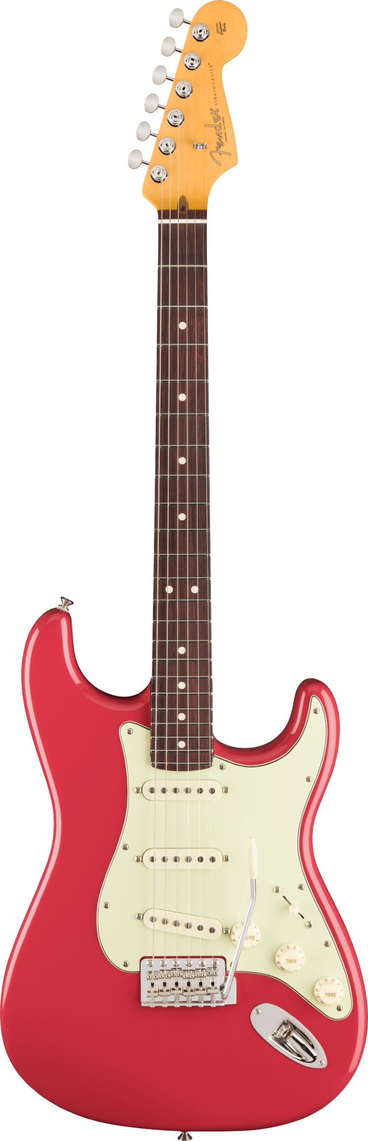Fender American Professional Classic Stratocaster, Rosewood Fingerboard, Faded Dakota Red