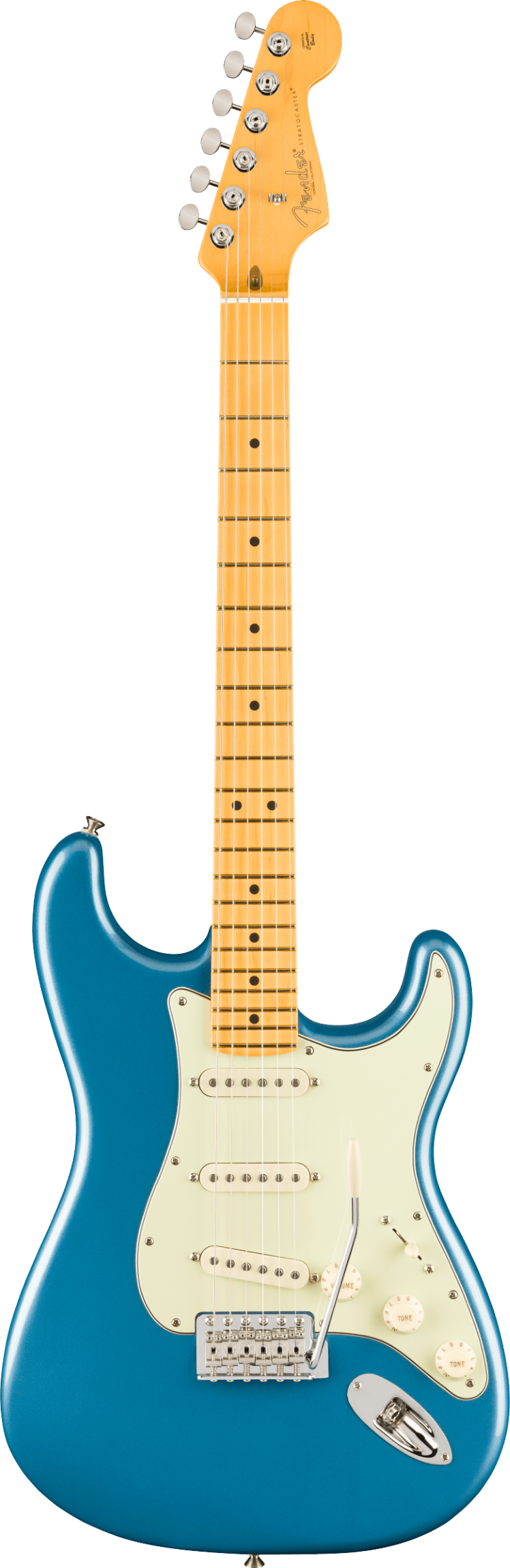Fender American Professional Classic Stratocaster, Maple Fingerboard, Faded Lake Placid Blue