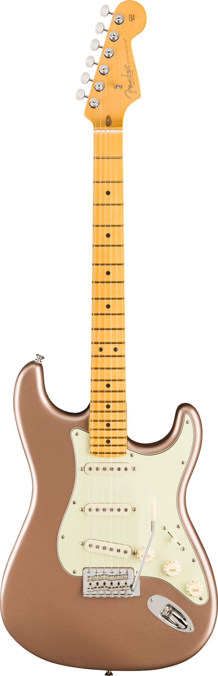 Fender American Professional Classic Stratocaster, Maple Fingerboard, Faded Firemist Gold