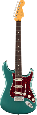 Fender American Professional Classic Stratocaster, Maple Fingerboard, Faded Sherwood Green Metallic