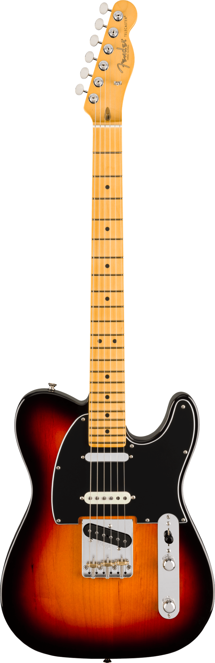 Fender American Professional Classic Telecaster SSS, Maple Fingerboard, 3-Color Sunburst