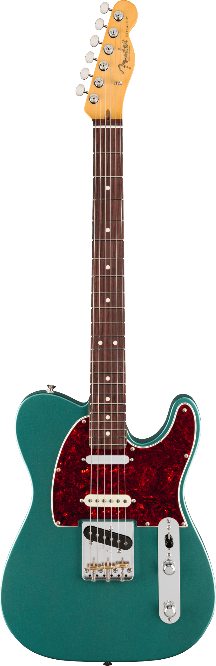Fender American Professional Classic Telecaster SSS, Rosewood Fingerboard, Faded Sherwood Green Metallic