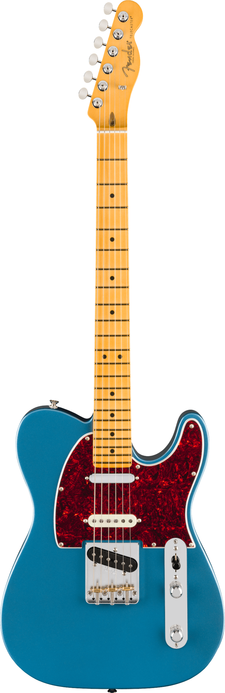 Fender American Professional Classic Telecaster SSS, Maple Fingerboard, Faded Lake Placid Blue