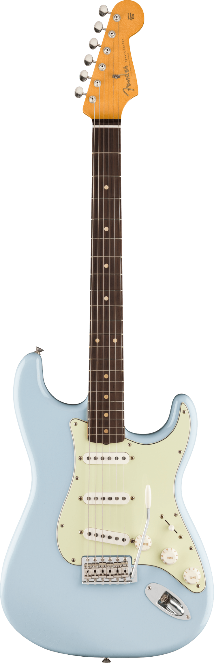 Fender Vintera II Road Worn &rsquo;60s Stratocaster, Rosewood Fingerboard, Sonic Blue