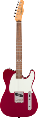 Squier Classic Vibe Custom Esquire, Laurel Fingerboard, Parchment Pickguard, Candy Apple Red