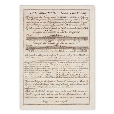 Vienna World Carte A6 - Postcard Solfeggio