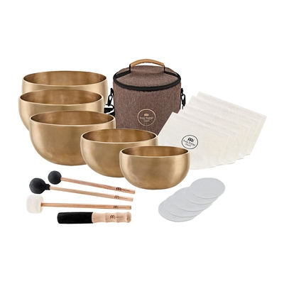 Meinl Universal Series Singing Bowls5-piece Yoga Nidra Singing Bowl Set