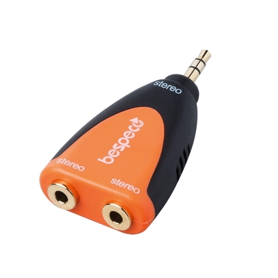 Bespeco SLAD225 Dual minijack stereo F/minijack stereo M