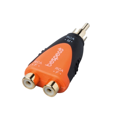 Bespeco SLAD355 Dual RCA F/RCA M