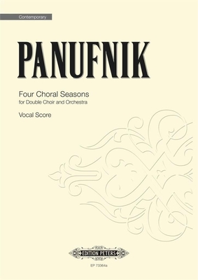 Four Choral Seasons for double choir and orchestra (Vocal score)