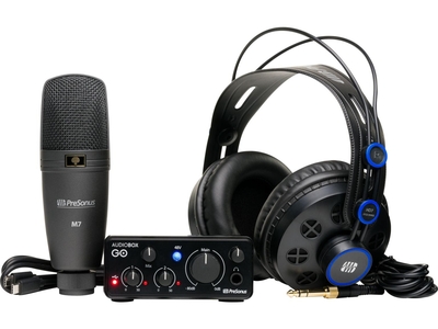 Presonus AudioBox GO Creator Bundle - Ultra-compact kit for audio production