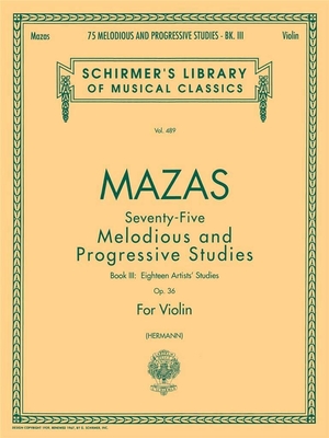 75 Melodious and Progressive Studies, Op. 36 vol. 3