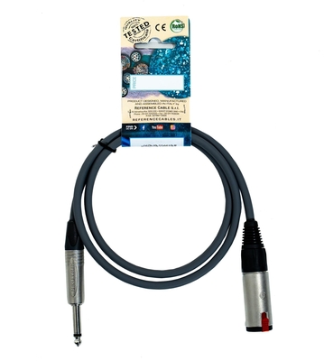 Reference cables RPC06 Speaker Cable Adaptator, Jack male/female, 1m