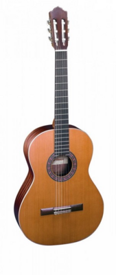 Almansa Guitarras Student 401, Cadete 3/4 580mm, solid cedar top, sapele back and sides, Matte Finish