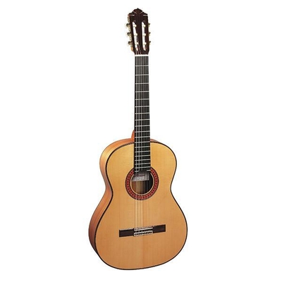 Almansa Guitarras Flamenco 447, 650mm, solid German spruce top, solid cypress back and sides, bright finish