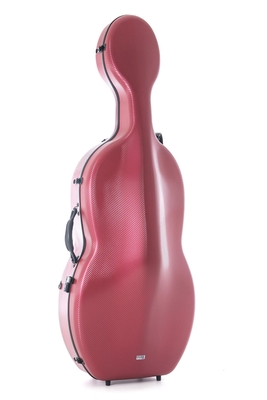 Gewa Pure Etui Polycarbonate Violoncelle 4/4 4.6 Rouge