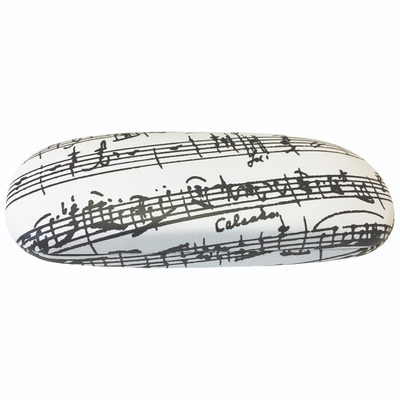 Glasses Case Musical notesManuscript Glasses Case
