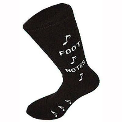 Chaussettes Foot Notes One Size 6-11 UK/40-45 EU