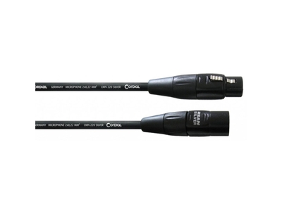Cordial CIM 1 FM câble microphone SilverLine, 1m