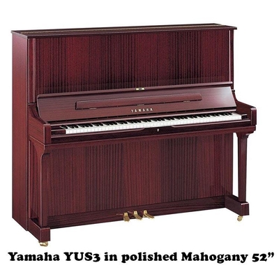 Yamaha Pianos Acoustic YUS3 PM Polished mahogany 131 cm
