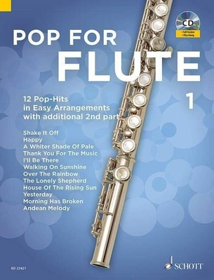 Pop For Flute Band 1 - 12 Pop-Hits in Easy Arrangements for 1 or 2 flutes