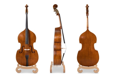 Gewa Double bass Europa Student 3/4 - Laminated model, gamba shape
