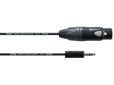 Cordial CPM 1.5 FW-UNB câble microphone, 1.5m