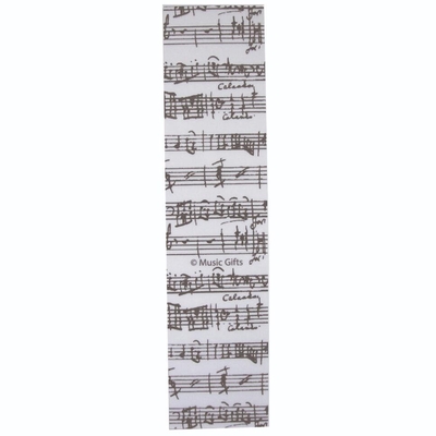Marque-page Bookmark Manuscript musical