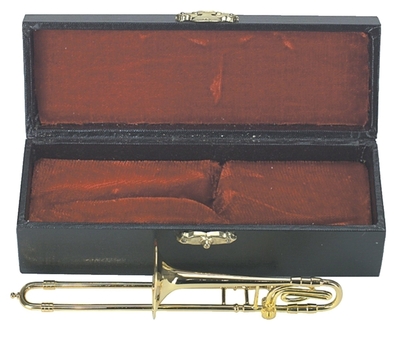 Gewa Miniature Trombone Instrument 15cm (decoration, non-playable)