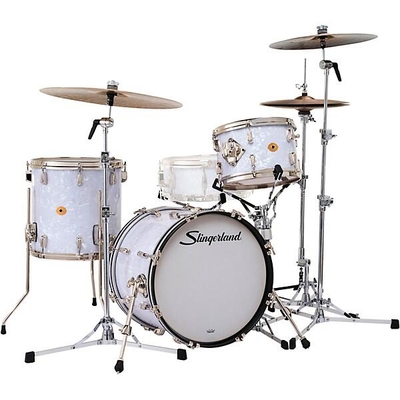 Slingerland Radio King Kit 3pces 12/14F/18K White Marine