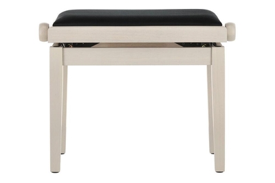 Gewa DeLuxe white matte finish black seat