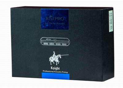 Justpro Knight, Active Acoustic Soundhole Gitarre Pickup, mit flexiblem Piezo-Filmpickup