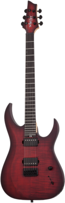 Schecter Sunset-6 Extreme, Scarlet Burst