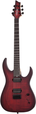 Schecter Sunset-6 Extreme, Scarlet Burst