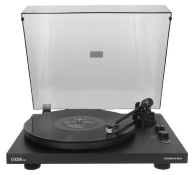 ENOVAHIFI VISION4 G2 BLMPlatinum vinyl hifi USB/Bluetooth - Matte Black Finish