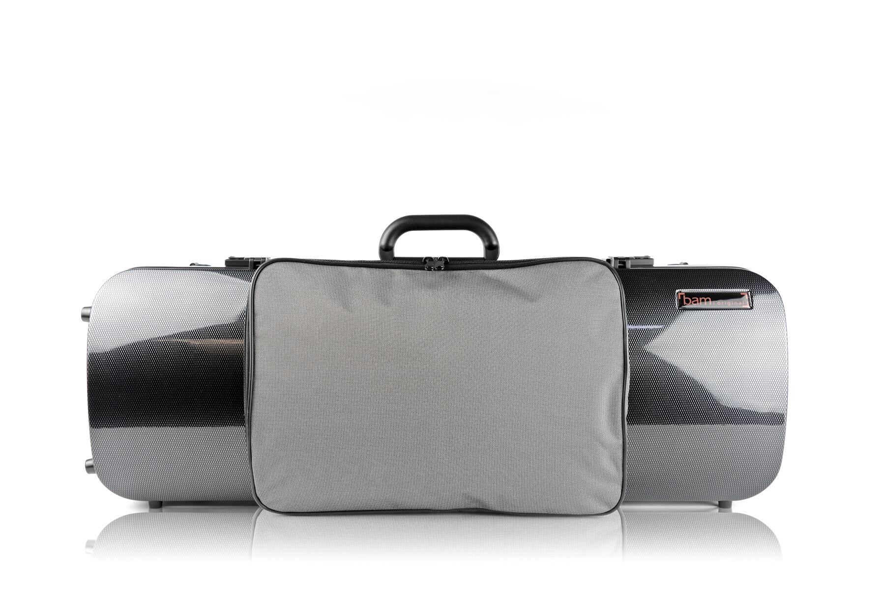 Bam 5202XLC Hightech Oblong Viola Alto Case Compact Size Carbon Black