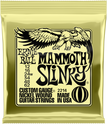 Ernie Ball Slinky Nickel, Mammoth 12-62 (Wound G)