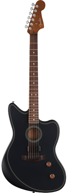 Fender Acoustasonic Standard Jazzmaster, Black