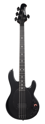 Ernie Ball Music Man DarkRay - Roasted Maple/Ebony - Stealth Black