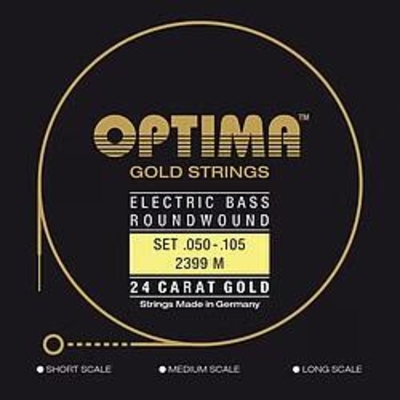 Optima 2399 Electric Bass 24K .50/.105 Long Scale