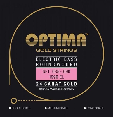 Optima 1999 Electric Bass 24K .035/.090 Long Scale