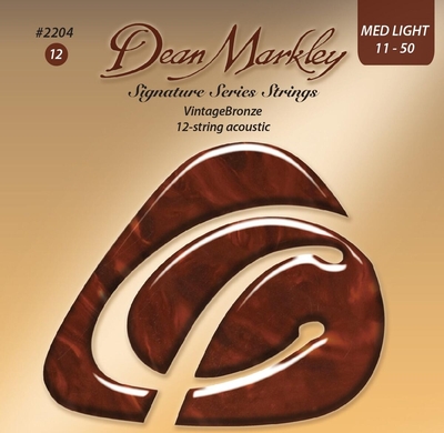 Dean Markley Acoustic Vintage 12 Strings Medium Light